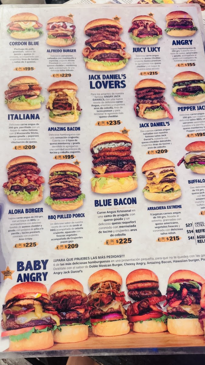 Angry Angus Menu - Image 4